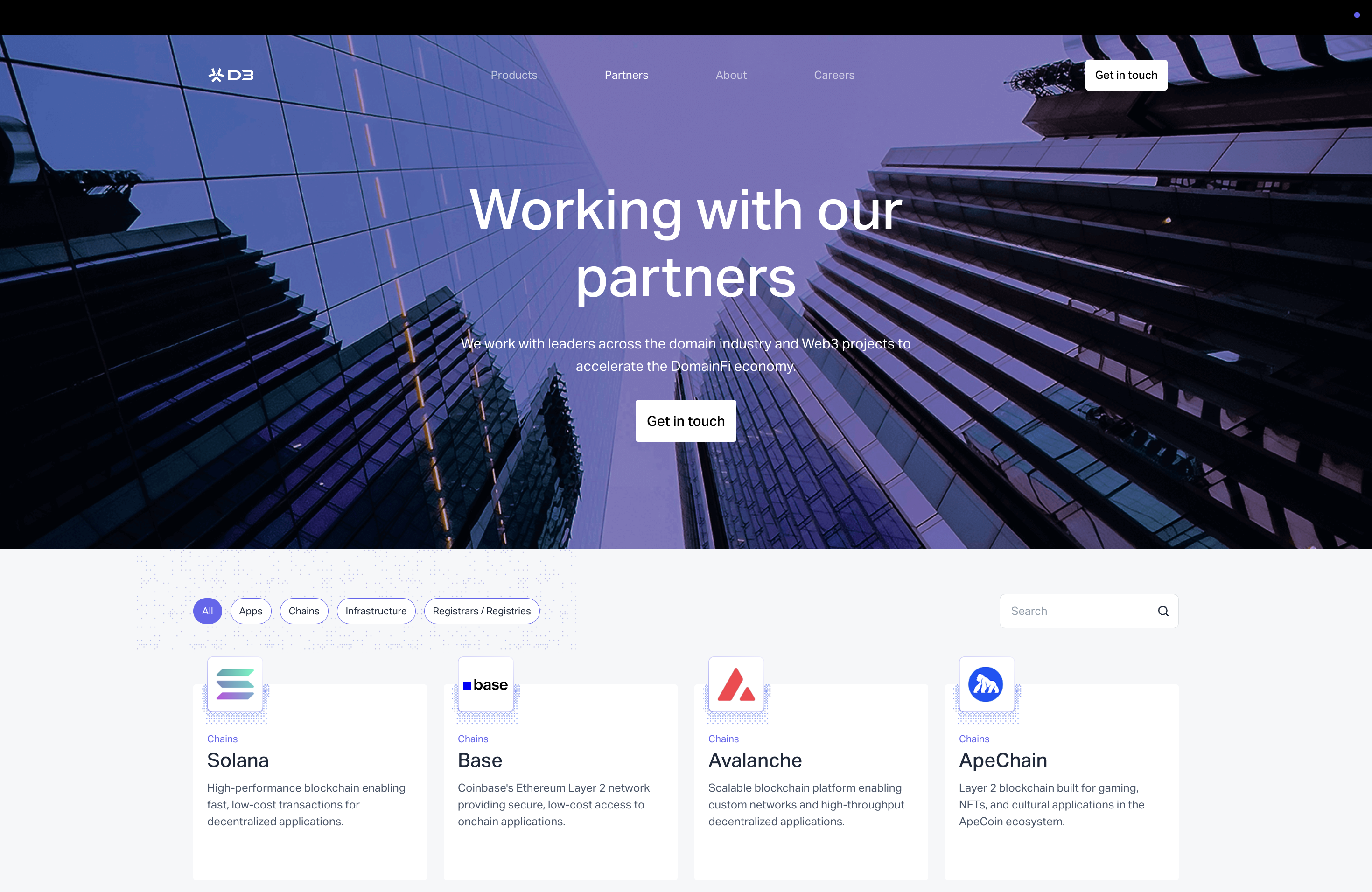 D3 Landing Page screenshot 3