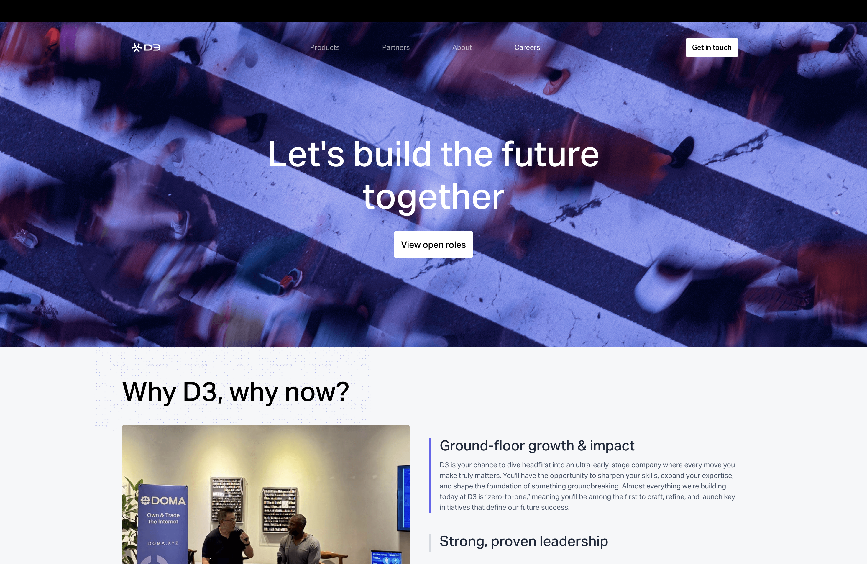 D3 Landing Page screenshot 4