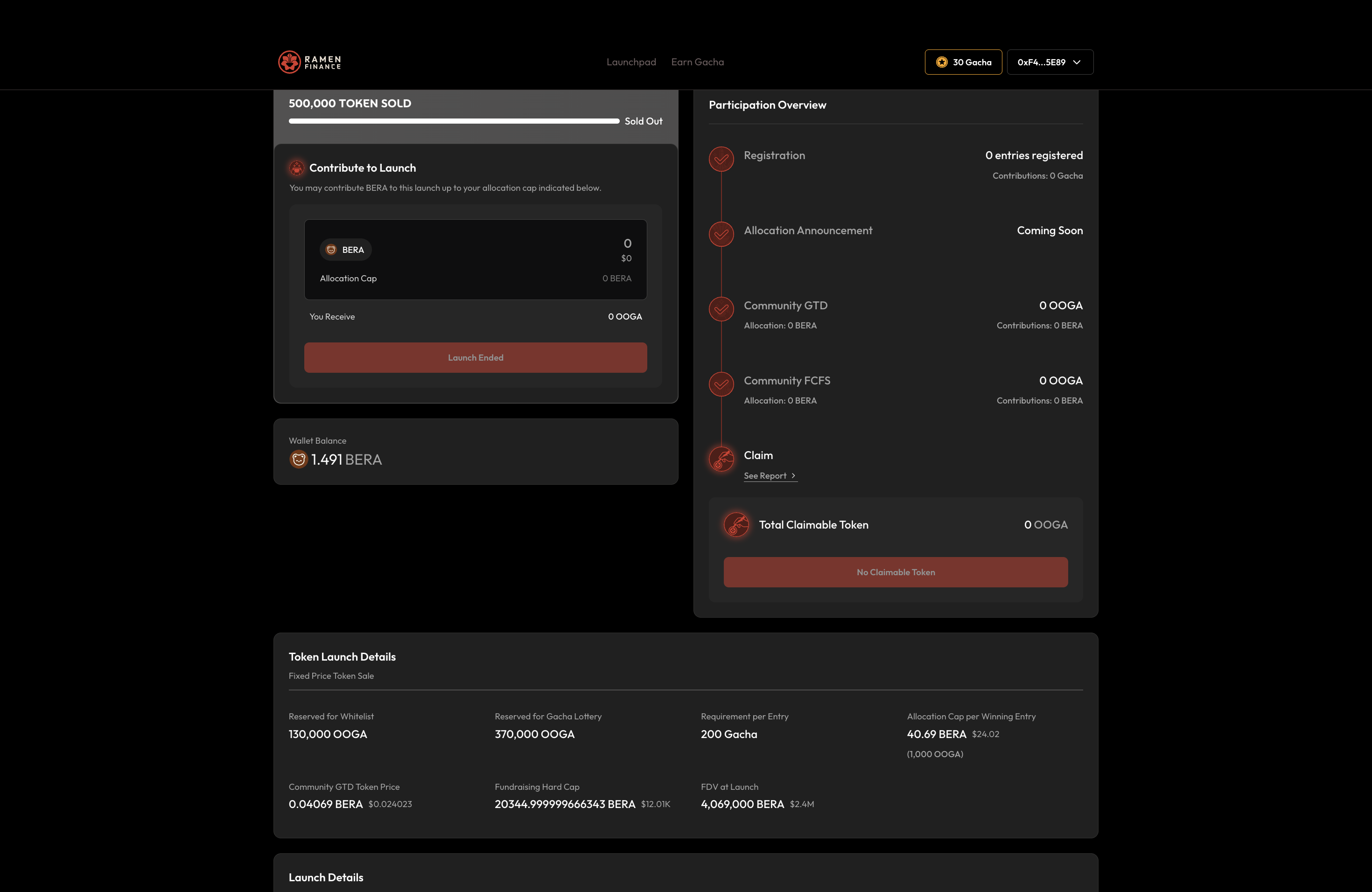 Ramen Finance screenshot 4